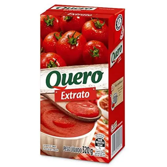 Extrato de Tomate Quero 320g